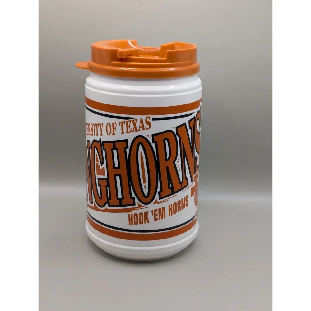 University of Texas UT Longhorns Travel  Mug With Lid  24 oz Whirley